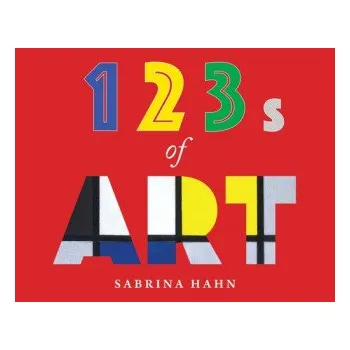 Cizojazyčná kniha 123s of Art (Sabrina Hahn)(Leporelo)