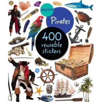 Cizojazyčná kniha Eyelike Stickers: Pirates (WORKMAN PUBLISHING)(Brožovaná)