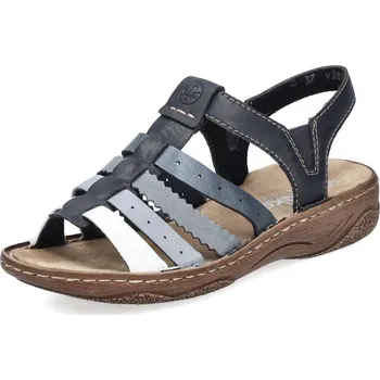 Dámské sandále Dámské sandály RIEKER V2875-90 modrá S5 39