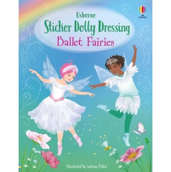 První čtění Sticker Dolly Dressing Ballet Fairies (Brožovaná)