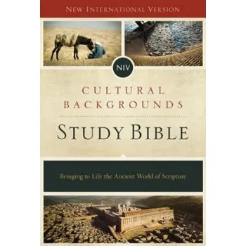 NIV, Cultural Backgrounds Study Bible, Hardcover, Red Letter Edition (Zondervan,Craig S. Keener,John H. Walton)(Pevná)