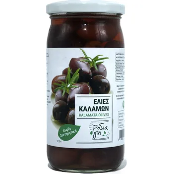 oliva Nakládané olivy kalamata 360 g Doprava zdarma nad 2000 Kč