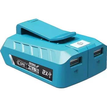 DEDRA Powerbanka 2 USB, adaptér do akumulátoru 18V SAS+ALL