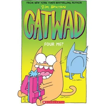 Cizojazyčná kniha Four Me? A Graphic Novel (Catwad #4) (Jim Benton)(Brožovaná)