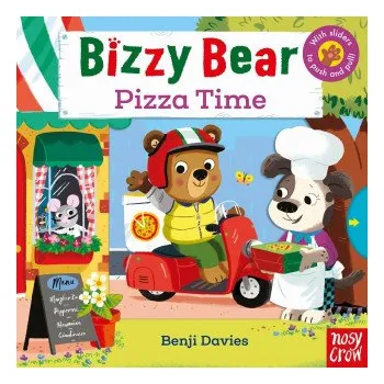 První čtění Bizzy Bear: Pizza Time (Leporelo)