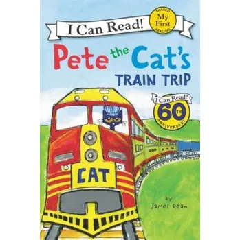 Kniha Pete the Cat's Train Trip (James Dean)(Brožovaná)