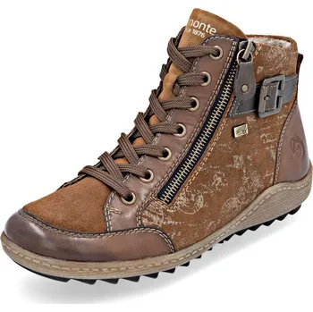 Dámské kozačky Rieker Dámská kotníková obuv REMONTE R1441-24 hnědá W5 41