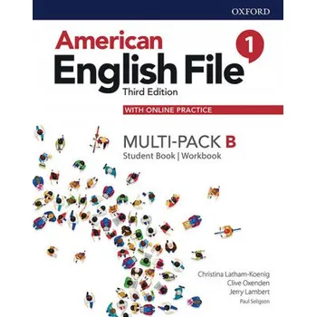 Anglický jazyk American English File: Level 1: Student Book/Workbook Multi-Pack B with Online Practice (Brožovaná)
