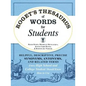 Cizojazyčná kniha Roget's Thesaurus of Words for Students (David)(Brožovaná)