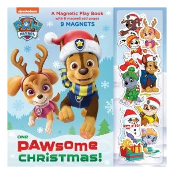 Cizojazyčná kniha One Pawsome Christmas: A Magnetic Play Book (Paw Patrol) (Random House)(Leporelo)