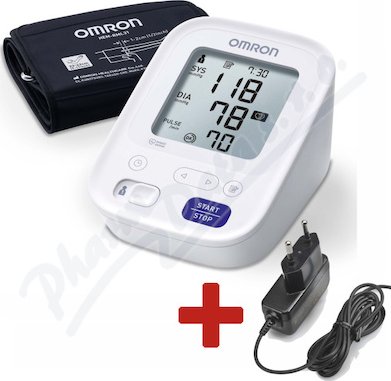 Tonometr digi.OMRON M3 pažní+síť.zdroj