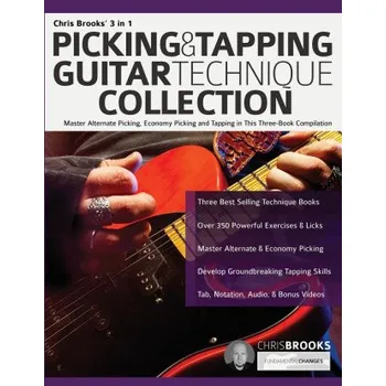 Chris Brooks' 3 in 1 Picking & Tapping Guitar Technique Collection (Joseph Alexander,Tim Pettingale)(Brožovaná)