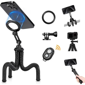 K&F Octopus Magnetic Phone Holder Tripod