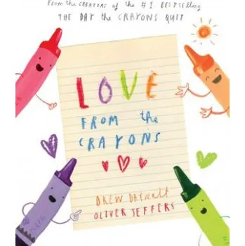 Cizojazyčná kniha Love from the Crayons (Drew Daywalt,Oliver Jeffers)(Pevná)