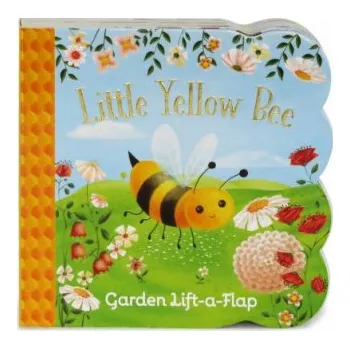Cizojazyčná kniha Little Yellow Bee Lift a Flap (Ginger Swift)(Leporelo)