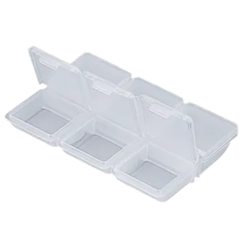 Pouzdro na rybářské vybavení Krabička Meiho FB 6 	8,5×6,2×1,4cm