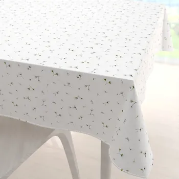 ubrus Bavlněný čtvercový ubrus Sandra SA-424 Drobná kvítka na bílém 70x70 cm