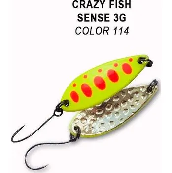 Plandavka Crazy Fish Sense 32mm 3g color 114