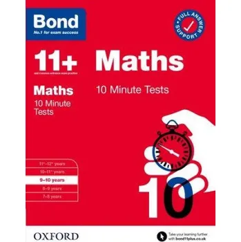 Cizojazyčná kniha Bond 11+: Bond 11+ 10 Minute Tests Maths 9-10 years (Brožovaná)