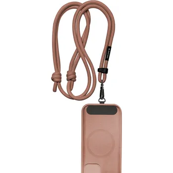 Black Rock Universal Lanyard, šňůrka na mobil, s karabinkou, 30-60 cm, hnědá