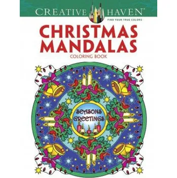 Creative Haven Christmas Mandalas Coloring Book (Marty Noble)(Brožovaná)