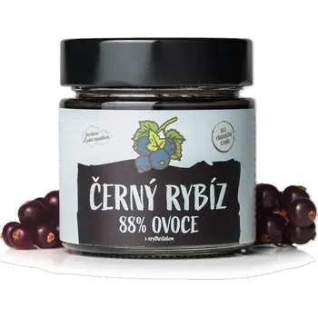 NaturalProtein Černý rybíz džem 190 g