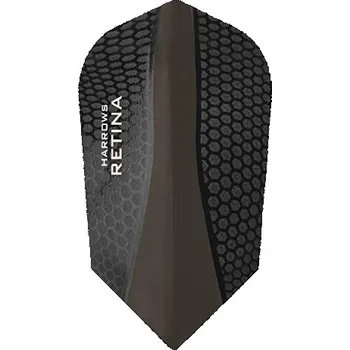 Příslušenství pro šipky Letky Retina Slim úzké | Harrows Barva: Černá