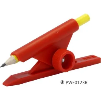 Nůžky na plech Paralerní popisovač v samoobslužném blistru - červený bez hrotu