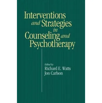 Cizojazyčná kniha Intervention & Strategies in Counseling and Psychotherapy (Richard E. Watts)(Brožovaná)