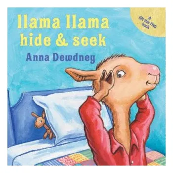 Cizojazyčná kniha Llama Llama Hide & Seek (Anna Dewdney)(Leporelo)