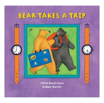Cizojazyčná kniha Bear Takes a Trip (Stella Blackstone)(Leporelo)