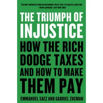 Cizojazyčná kniha Triumph of Injustice (Gabriel Zucman)(Brožovaná)