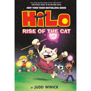 Beletrie pro dospělé Hilo Book 10: Rise of the Cat: (A Graphic Novel) (Pevná)