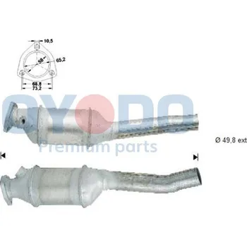 Katalyzátor Katalyzátor OYODO 10N0040-OYO