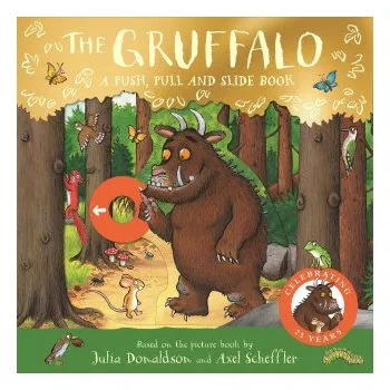 První čtění Gruffalo: A Push, Pull and Slide Book (Julia Donaldson)(Leporelo)