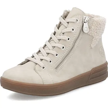 Dámské kozačky Dámská kotníková obuv RIEKER X0709-62 béžová W5 41