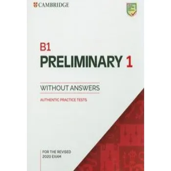 Učebnice B1 Preliminary 1 for the Revised 2020 Exam Student's Book without Answers (Brožovaná)