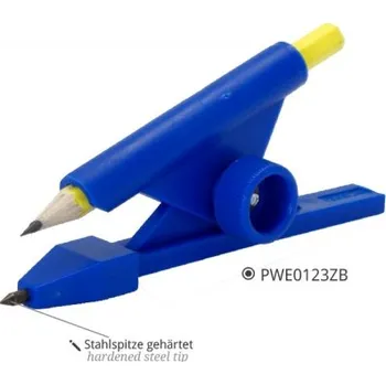 Nůžky na plech Paralerní popisovač v samoobslužném blistru - modrý bez hrotu