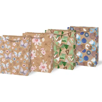 MFP taška dárková M KRAFT mix č. 7 190x250x90 5252896