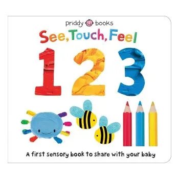 První čtění See Touch Feel 123 (PRIDDY ROGER)(Leporelo)