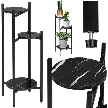 Stojan na květiny Stojan na květiny TRETORRI černý mramor