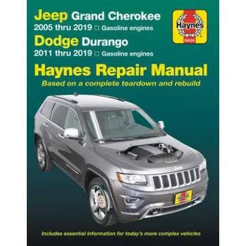 Jeep Grand Cherokee 2005 Thru 2019 and Dodge Durango 2011 Thru 2019 Haynes Repair Manual (Haynes Publishing)(Brožovaná)