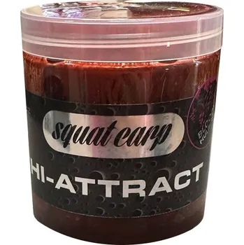 Návnadová surovina SQUAT CARP - Boilies v dipu Hi-Attract Bloody Mulberry 220 g 20 mm
