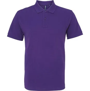 Asquith &amp; Fox Pánské polo triko AQ010 Purple 4XL