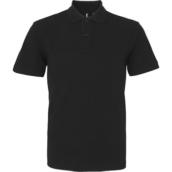 Pánské tričko Asquith &amp; Fox Pánské polo triko AQ010 Black 4XL
