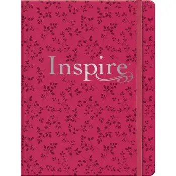 Inspire Bible Nlt, Filament Enabled Edition (Hardcover Leatherlike, Pink Peony): The Bible for Coloring & Creative Journaling (NLT)(Pevná)
