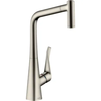 Vodovodní baterie Hansgrohe Metris M71 kuchyňská baterie stojící ušlechtilá ocel 73801800