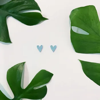 Náušnice Náušnice Bramboo Srdíčka 28751