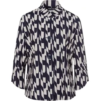 Dámské sako FRANK WALDER dámské sako tmavěmodrobéžové