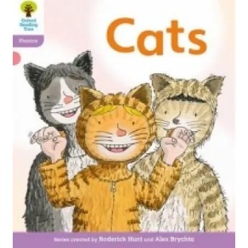 Cizí jazyk Oxford Reading Tree: Level 1+: Floppy's Phonics Fiction: Cats (Roderick Hunt,Kate Ruttle)(Brožovaná)